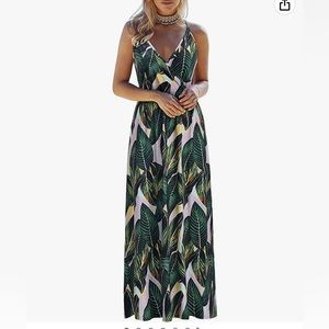 3/$25. Beachy maxi dress